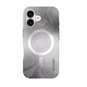Incase Halo Case -suojakuori MagSafe-tuella iPhone 16:lle, Oil Slick Smoke