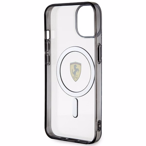 Ferrari FEHMP14MURKT iPhone 14 Plus 6.7" kirkas/läpinäkyvä hardcase Outline Magsafe