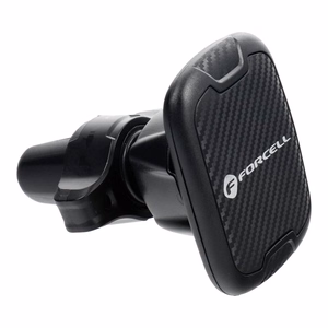 Magneettinen auton puhelinteline Forcell F-Grip Carbon H-CT325 ilmakanava musta