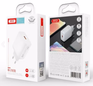 Laturi XO Design L79 (1xUSB; 40W) valkoinen