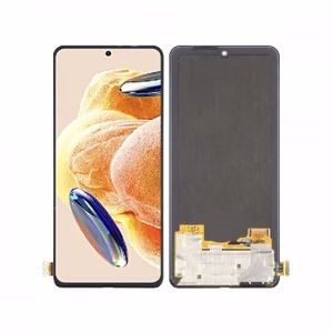 LCD-näyttö yhteensopiva Xiaomi Redmi Note 10 Pro (4G) / Note 12 Pro (4G) musta HQ
