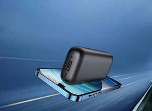 Ulkoinen akku Veger S10 (W1135) PD QC3.0 3A 20W 10000 mAh musta