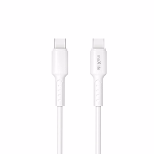 Maxlife MXUC-13 kaapeli USB-C USB-C 1,0 m 60W valkoinen