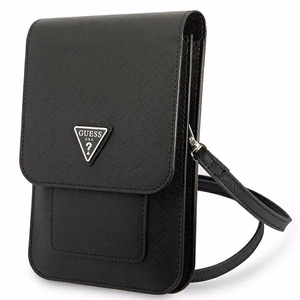 Guess käsilaukku GUWBSATMBK musta Saffiano Triangle