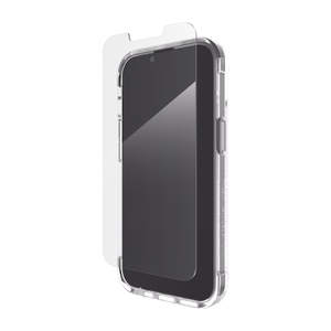ZAGG setti Suojakuori + Karkaistu lasi LUXE BUNDLE iPhone 13 / 14 / 15 / 16e:lle - läpinäkyvä