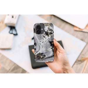 Suojakuori iPhone 15 PRO MAX:lle Forcell F-Protect Mirage Military Drop-Test hopeinen sumu
