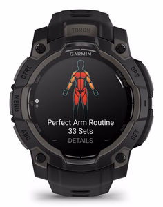 Älykello Instinct 3 AMOLED/musta/musta 010-02936-00 GARMIN