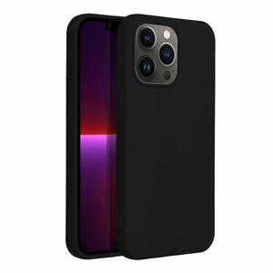 Silikoninen Suojakuori iPhone 13 PRO:lle musta