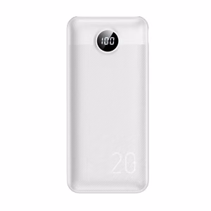 Ulkoinen akku Veger L20S (VP2039PD / W2039PD) PD QC3.0 2A 20W 20000 mAh valkoinen