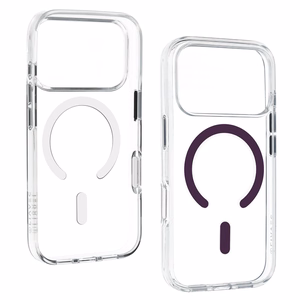 Liavec Pure suojakuori Iphone 17 Pro/18 Pro -puhelimelle, violetti (kameran ohjauspainike)