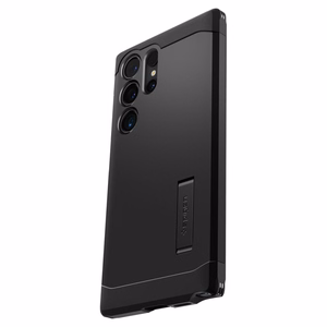 Spigen Tough Armor suojakuori Samsung Galaxy S24 Ultra:lle musta