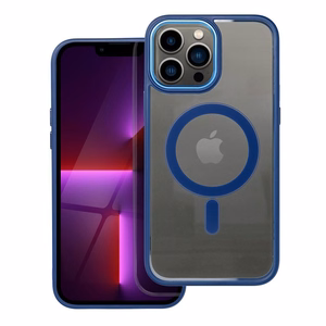 Suojakuori iPhone 13 PRO MAX:lle Color Edge Mag Cover yhteensopiva MagSafe sininen
