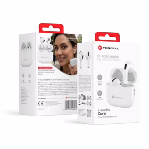 Forcell Core TWS wireless earbuds – white