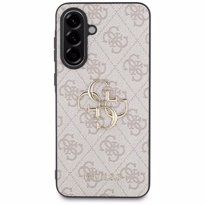 Guess Big 4G Logo Classic Logo Suojakuori Samsung Galaxy A36:lle - Vaaleanpunainen
