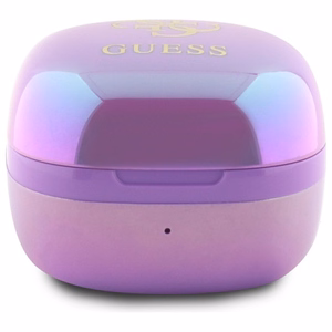 Guess 4G Printed Logo Bluetooth TWS Headphones + Docking Station - Purple