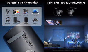 Projector DANGBEI Freedo, DLP LED, 450Lm, 1080p, Portable, with integrated battery