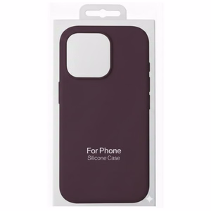 Phone Case "TM MagSafe Silicone" for iPhone 16 / Plum /