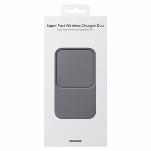 100% alkuperäinen langaton laturi Samsung Duo EP-P5400TWEGEU, valkoinen, 15W, mukana verkkolaturi ja kaapeli