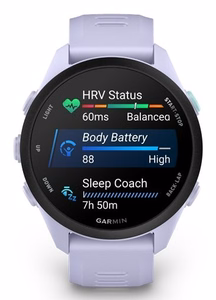 Garmin Forerunner 70 digitaalinen GPS-älykello kosketusnäytöllä 3.05 cm (1.2") AMOLED, 43 mm, 390 × 390 laventeli