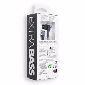 Langalliset kuulokkeet Jack 3,5 mm Sony MDR-XB55APB musta