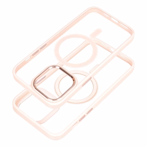 Suojakuori iPhone 16 PRO MAX:lle Color Edge Mag Cover yhteensopiva MagSafe vaaleanpunainen