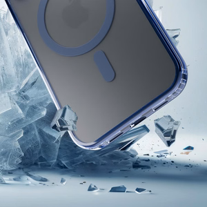 3mk Frosty MagCase iPhone 17:lle - sininen