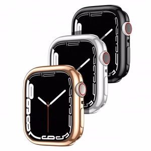Dux Ducis Samo TPU -suojakuori Apple Watch 45 mm, hopea