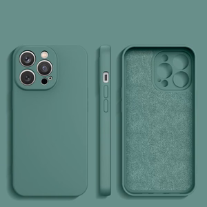 Silikoninen Suojakuori Samsung Galaxy A14 5G / Galaxy A14:lle silikonikuori vihreä