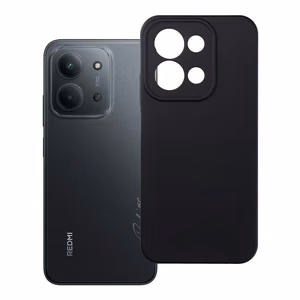 Silikoninen suojakuori Xiaomi Redmi 15C (173,16 x 81,07 x 8,2) musta