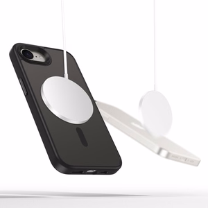 Tech-Protect MagMat MagSafe suojakuori iPhone 16e / 17e:lle - matta musta