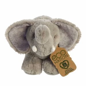 Eco Nation ympäristöystävällinen norsupehmolelu, 27 cm