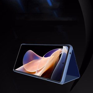 Clear View Case Flip Cover Realme 9 Pro + (9 Pro Plus) musta