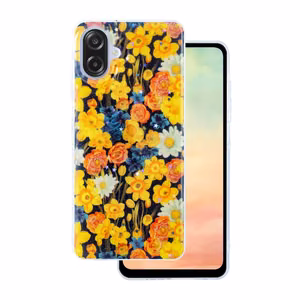 Glow Glam suojakuori Samsung Galaxy A07 4G oranssi