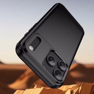 Carbon Suojakuori iPhone 17 Pro:lle - Musta