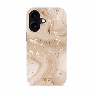 MIO Gold Marble Magsafe suojakuori iPhone 16