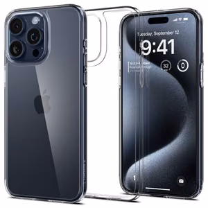 Spigen Airskin Hybrid Suojakuori iPhone 15 Pro:lle - kirkas