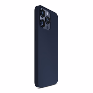 3mk Silikoninen Suojakuori iPhone 16 Pro Max:lle - Navy Blue