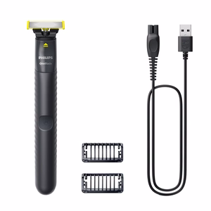 Philips OneBlade QP1424/10 – teräverkkoparranajokone ja trimmeri, hiilenharmaa