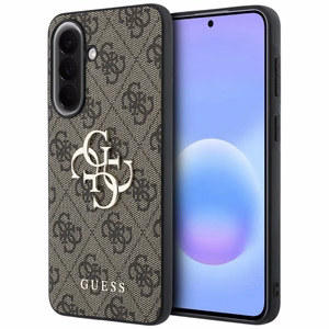 GUESS case for SAMSUNG Galaxy A57 GUHCSA574GMGBR (4G Big Metal Logo) brown