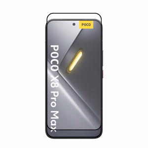 Crong 3D Armour Glass Lite full-adhesive tempered-glass screen protector for Xiaomi POCO X8 Pro Max 5G