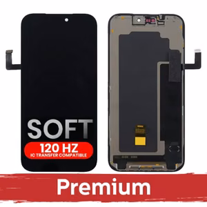 LCD Display Compatible With iPhone 17 Pro Max Black (SOFT OLED / Stable 120Hz / Premium) *Self-Diagnosable*