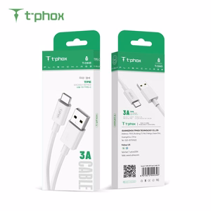 T-PHOX KAAPELI EXCEED USB-C VALKOINEN 0,5M