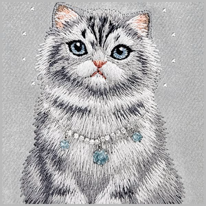Nimmy Lucky Fashion Cat MagSafe Suojakuori iPhone 17 Pro - Harmaa