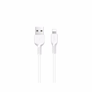 Hoco USB-A - Lightning -kaapeli 2,4A 1 m X20 - valkoinen