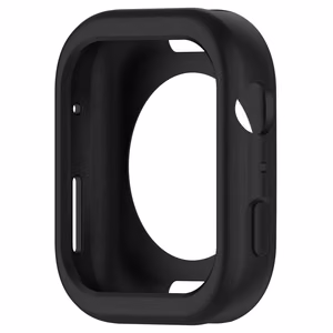 Silikoninen kellokuori Apple Watch 42 mm:lle (Series 1/2/3) - musta