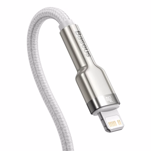 Baseus Cafule -kaapeli USB-C - Lightning, PD, 20W, 2m, valkoinen