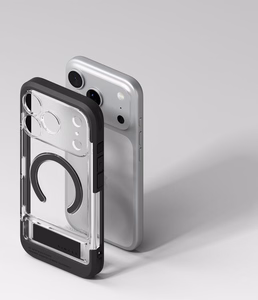 Ringke UX Magnetic -suojakuori iPhone 18 Pro / 17 Pro -malleille, läpinäkyvä