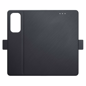 3mk Wallet Case Samsung Galaxy M35:lle - musta