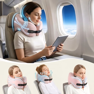 Tech-Protect ComfortRest -matkaniskatyyny – vaaleanpunainen