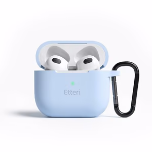 Etteri silikoninen suojakuori AirPods 3 vaaleansininen